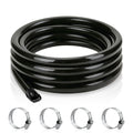 3/4 Inch ID x 100ft PVC Hose with 4 Stainless Steel Hose Clamps V2689