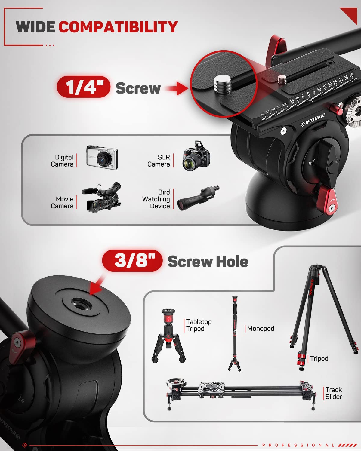Carbon Fiber Monopod O8075