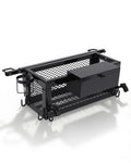 Heavy Duty Steel Tractor Tool Box Basket 24x10x10in Powder Coated Black J2232