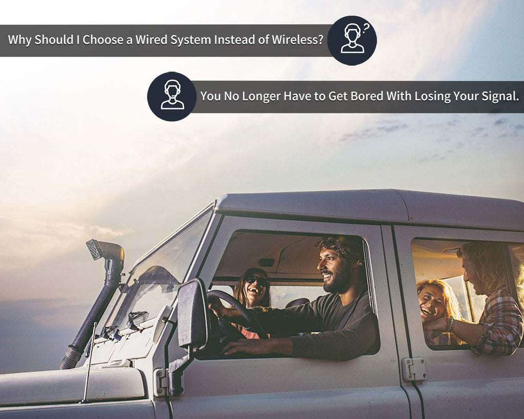 Wired Backup Camera System with 7" Monitor W626