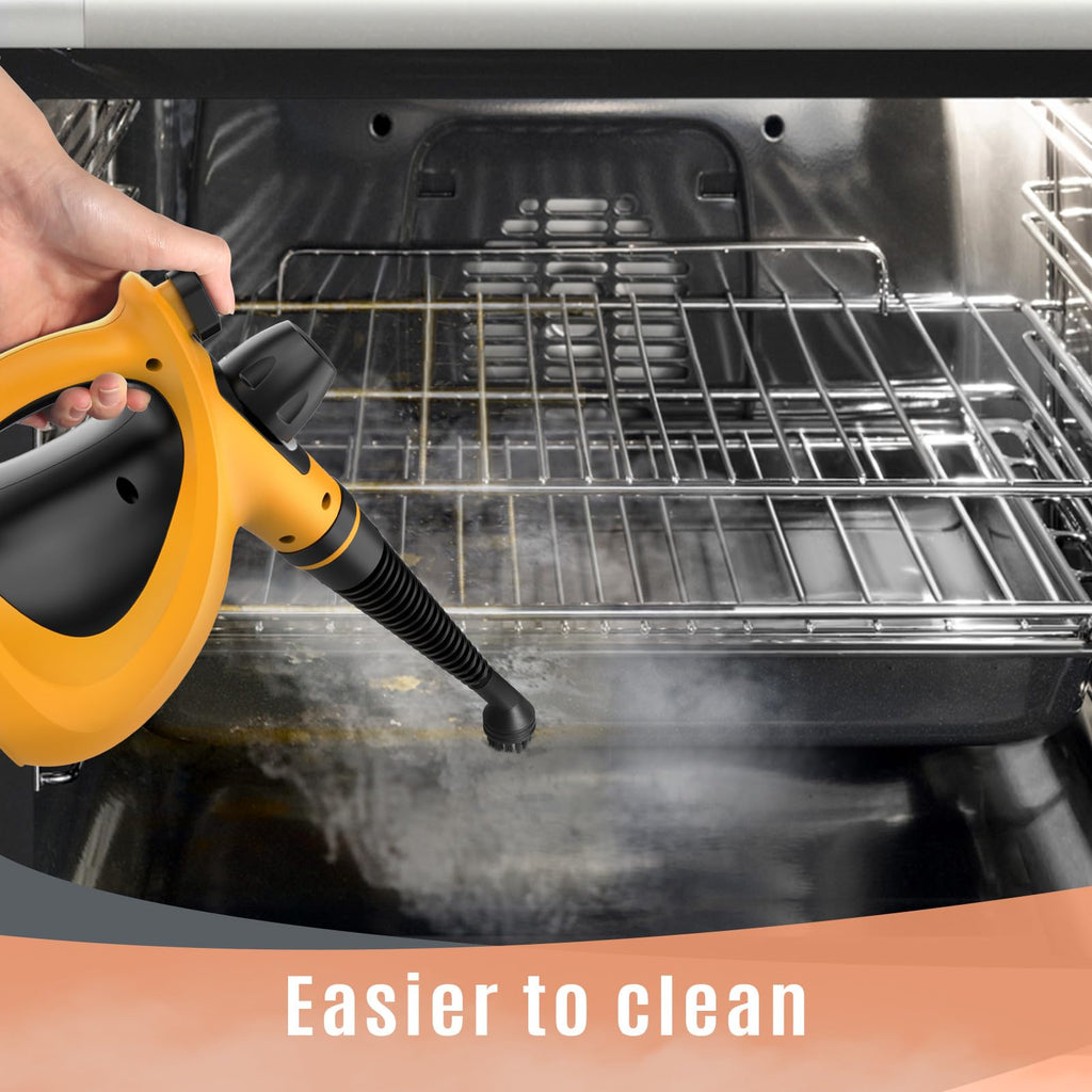 Pressurized Handheld Multi-Surface Natural Steam Cleaner with 12 pcs Accessories H89155