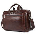 Leather 16'' Laptop Messenger Bag P578