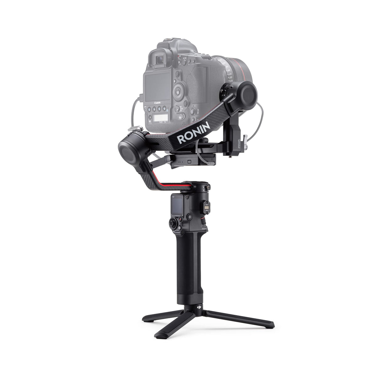 3-Axis Gimbal Stabilizer for DSLR and Mirrorless Cameras, Carbon Fiber, Black V735992