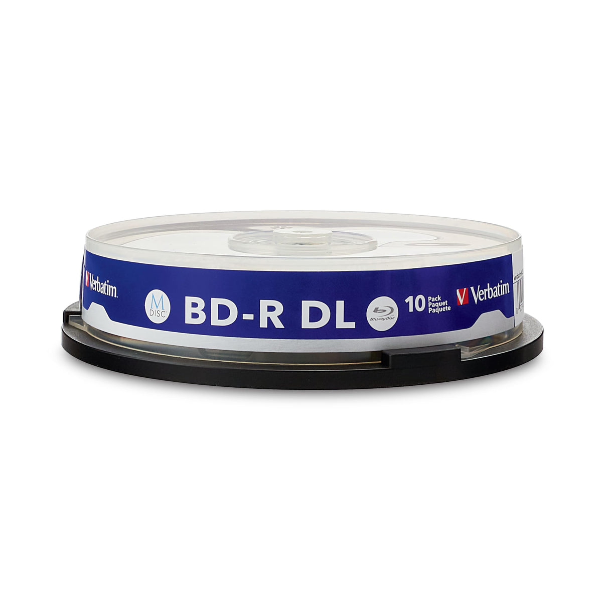M DISC BD-R DL 50GB Inkjet Printable Discs, 10 Pack I729607