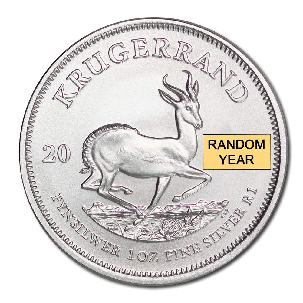 1 oz South African Silver Krugerrand Coin C75294