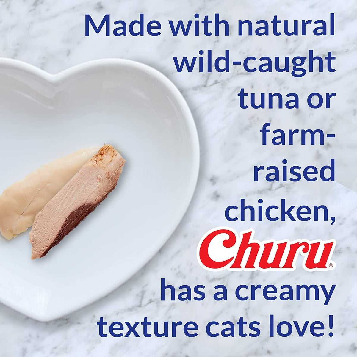 Creamy Lickable Purée Cat Treat with Taurine & Vitamin E, 0.5 oz, 4 Tubes E748679