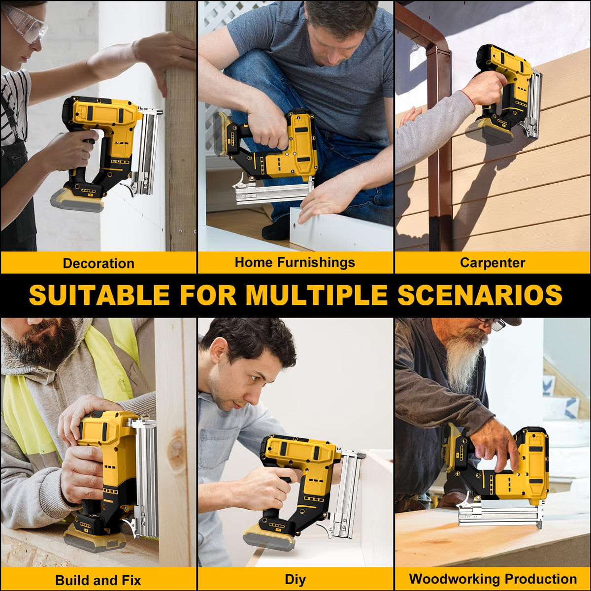 18 Gauge Cordless Brad Nailer with 1000 Nails O7106