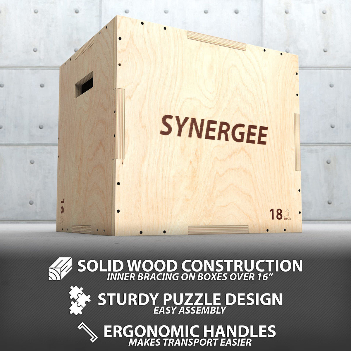3 in 1 Wood Plyo Box W32961
