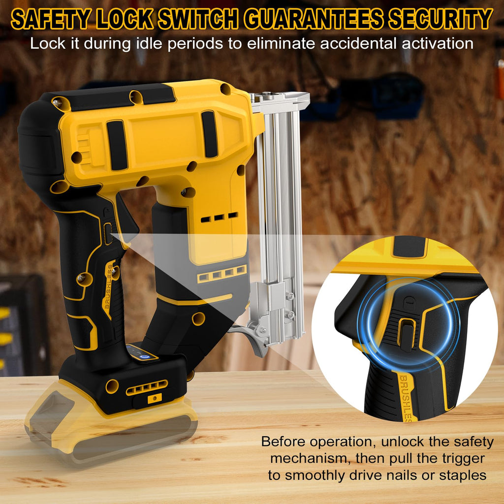 18 Gauge Cordless Brad Nailer with 1000 Nails O7106