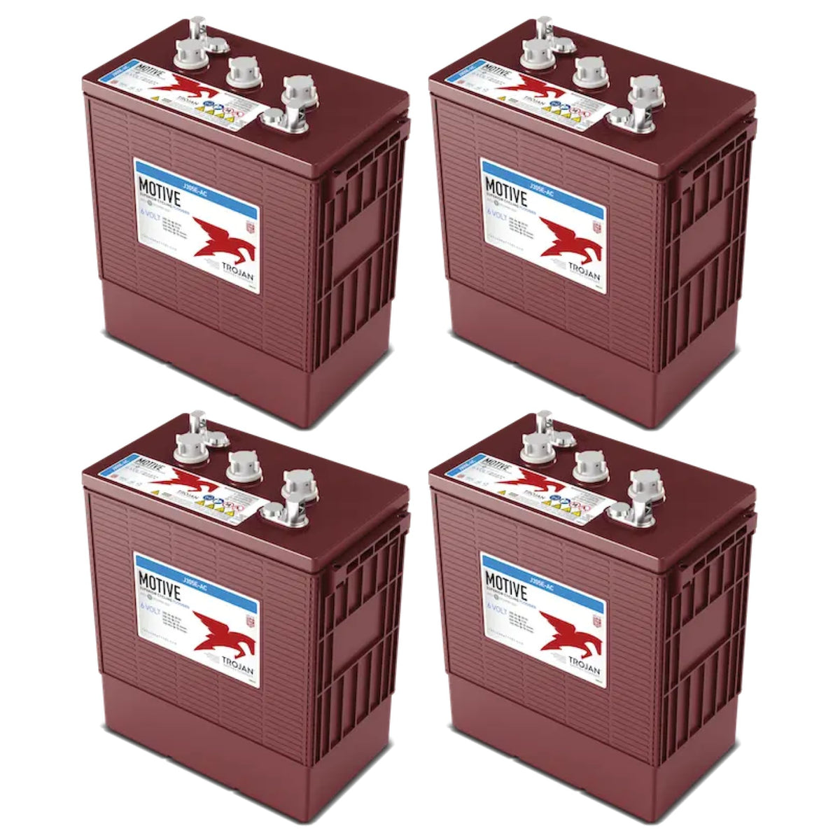 6V 305Ah Deep-Cycle Flooded Battery Pack of 4 O9735