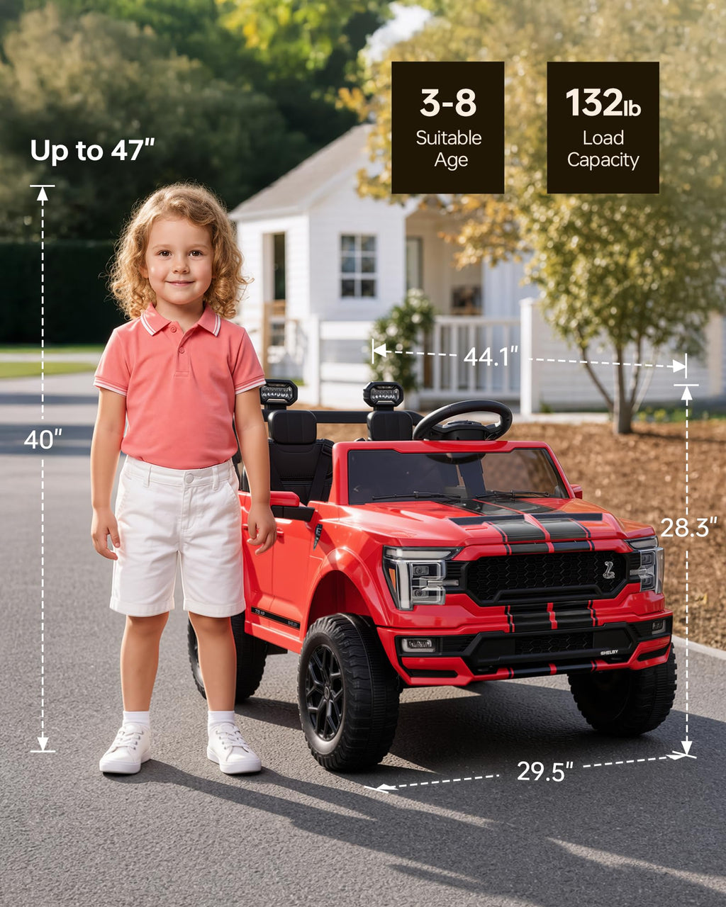 24V 2 Seater Ride on Toy Electric Car G1269
