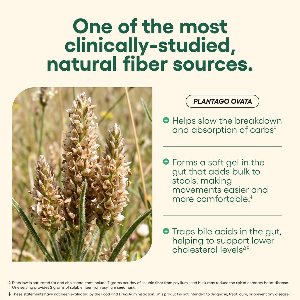 Vegan Psyllium Husk Fiber 300 Capsules W31313