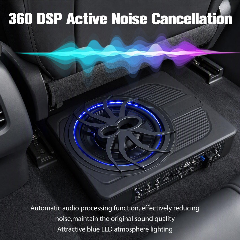 800W Under Seat Subwoofer with Amp Z952