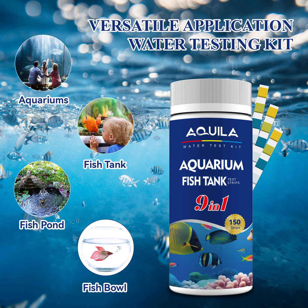 Aquarium Water Test Kit 9-in-1 L9067