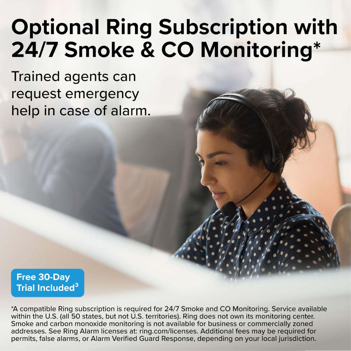 Smart Smoke & CO Detector V22306