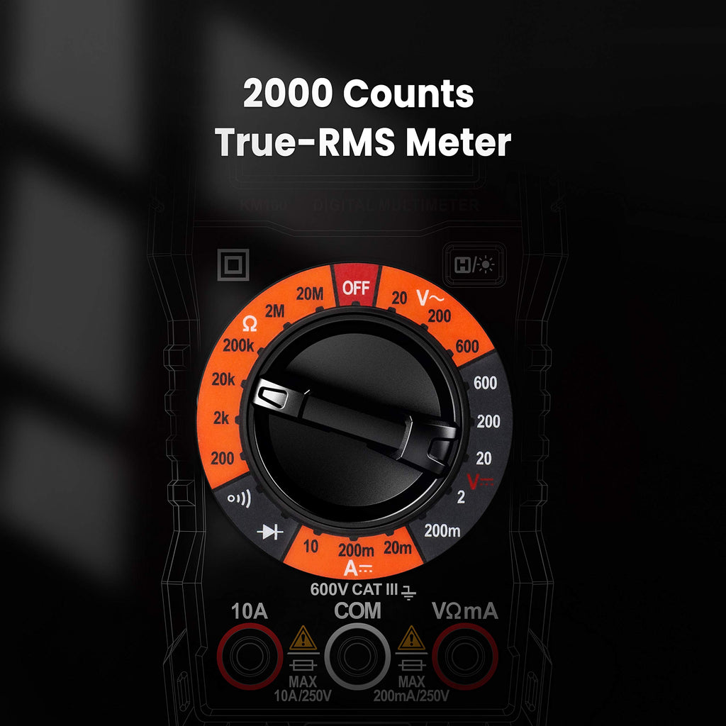 Digital Multimeter Voltmeter with Case K739021