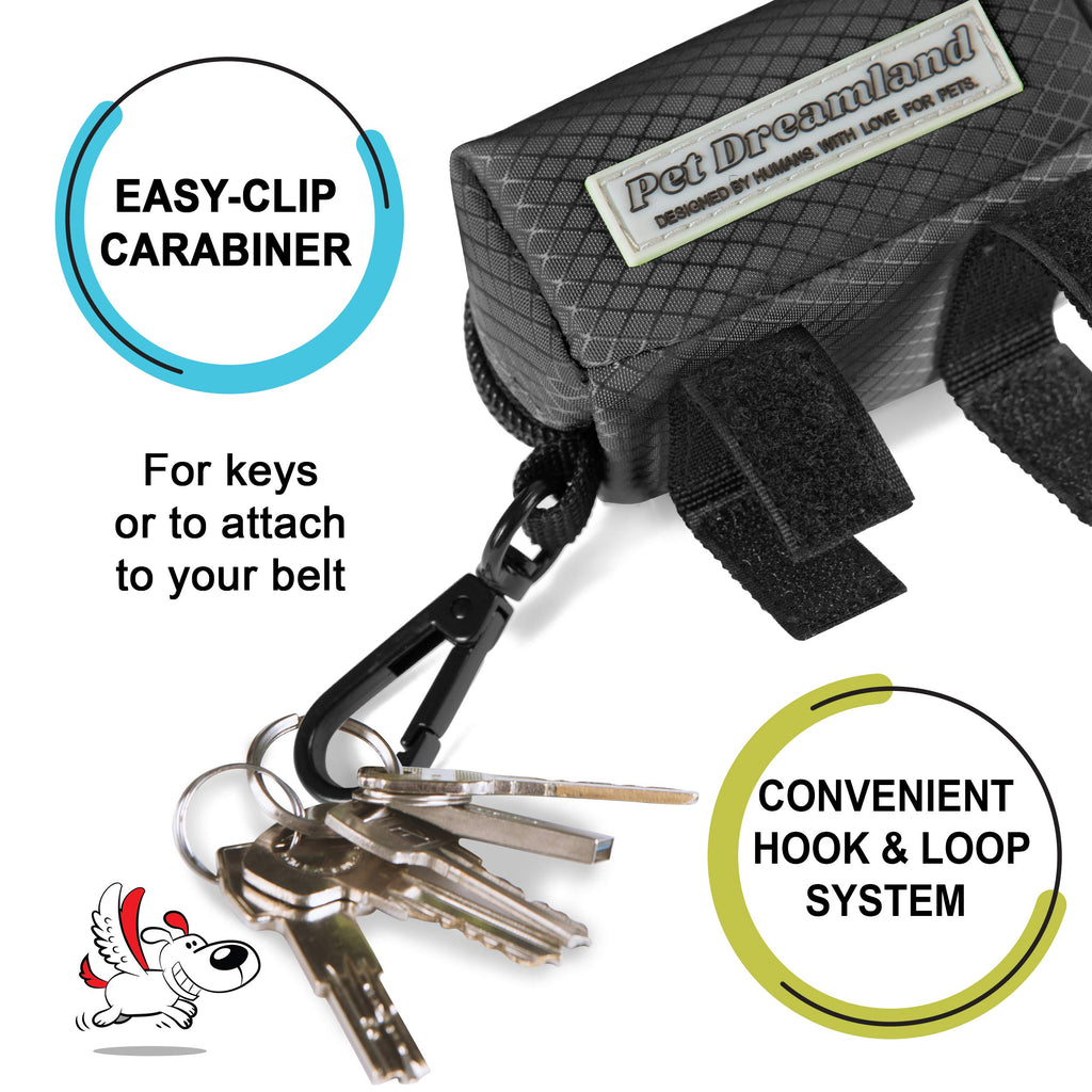 Hands Free Dog Leash and Poop Bag Dispenser K149515