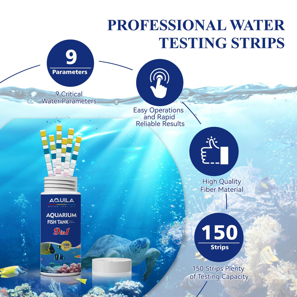 Aquarium Water Test Kit 9-in-1 L9067