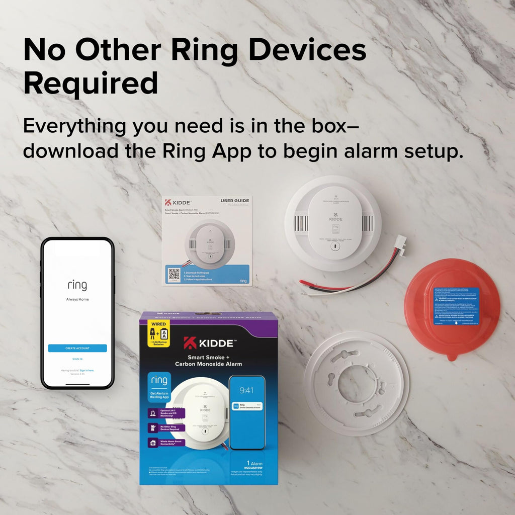 Smart Smoke & CO Detector V22306
