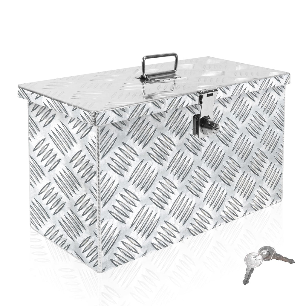 16 Inch Aluminum Waterproof Truck Bed Toolbox with Lock and Keys N788707