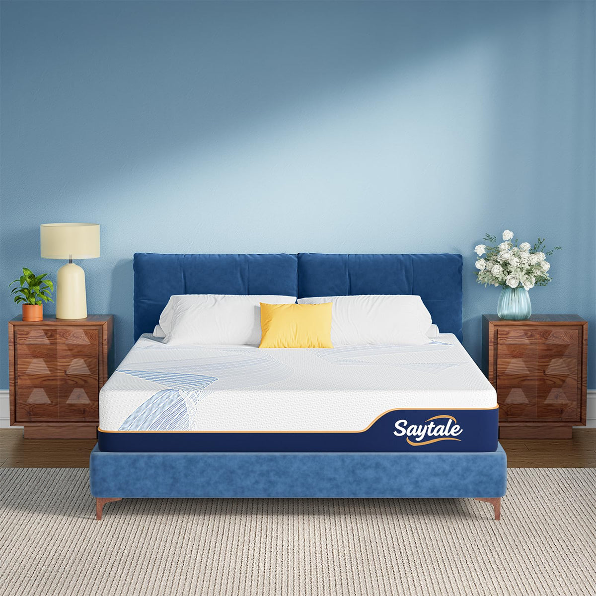 Twin Size 6 Inch Cooling Gel Memory Foam Mattress X6212