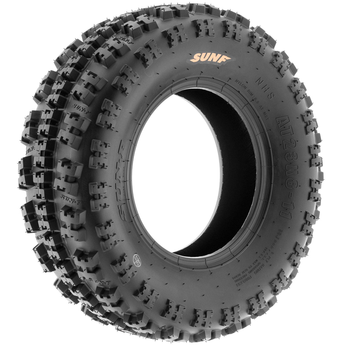 2 ATV Tires 19x7-8 Knobby 6 PR J75893