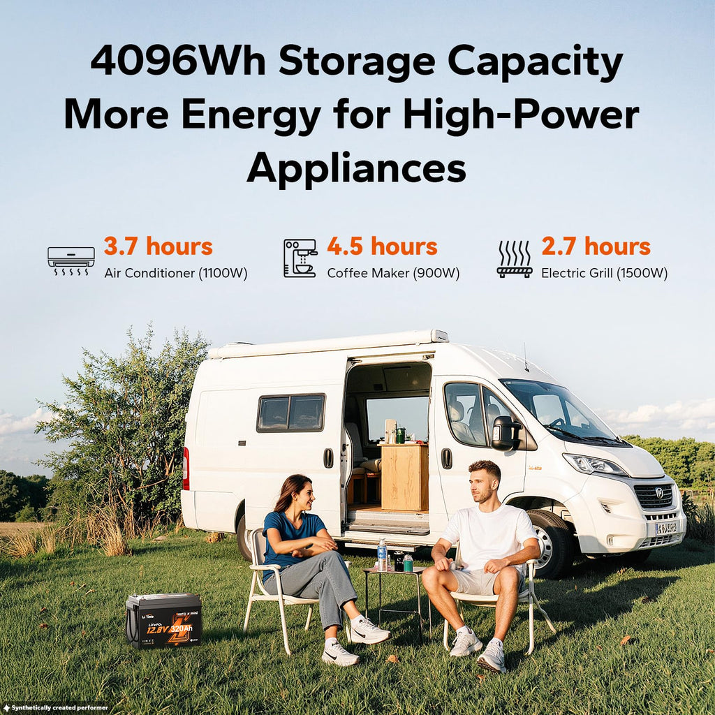 12V 320Ah Mini LiFePO4 Battery with Bluetooth N5603
