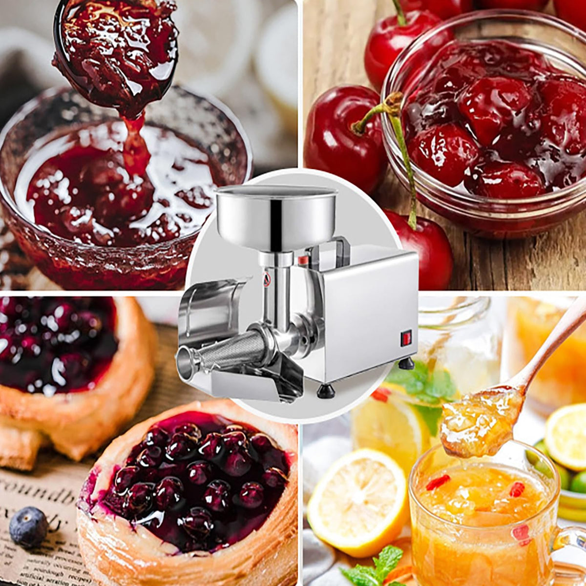 450W Stainless Steel Electric Tomato Strainer Machine X67066