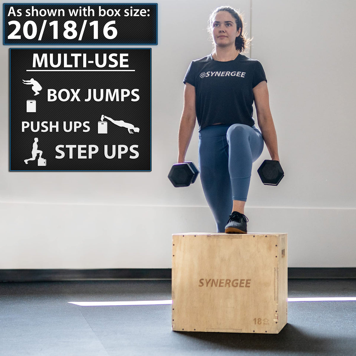 3 in 1 Wood Plyo Box W32961