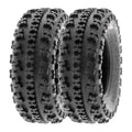 2 ATV Tires 19x7-8 Knobby 6 PR J75893