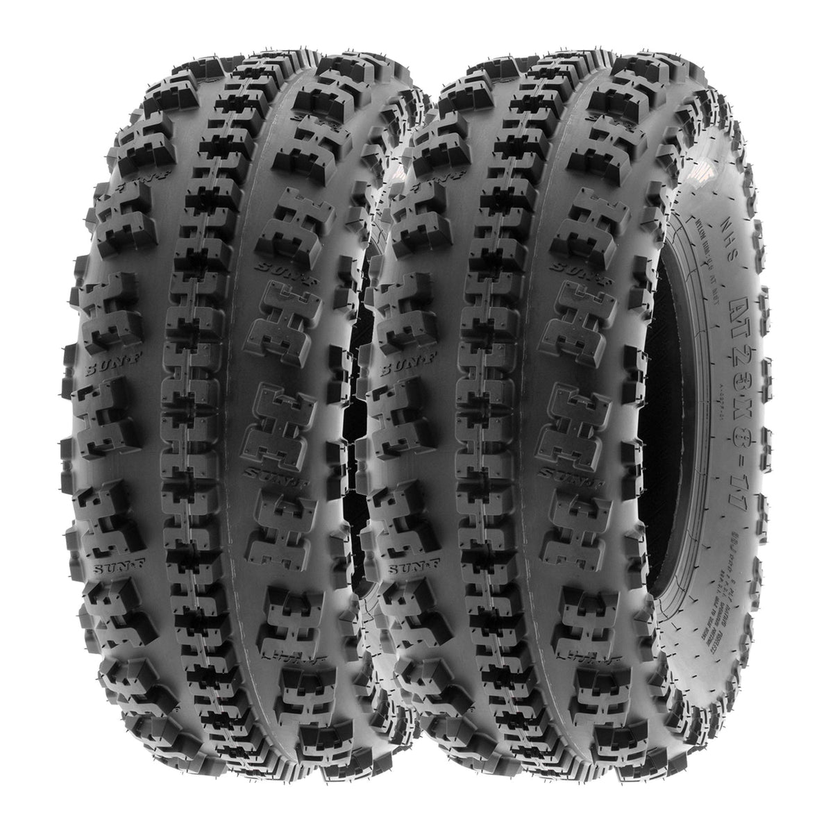2 ATV Tires 19x7-8 Knobby 6 PR J75893