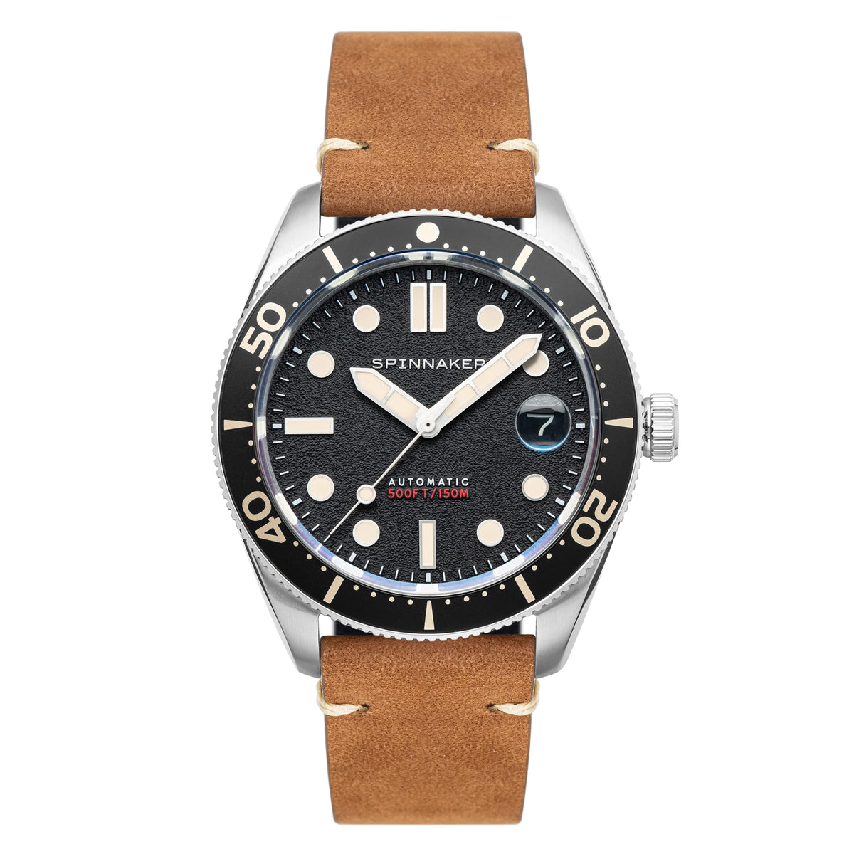 Men's Automatic Dive Watch 40mm Stainless Steel 150m D418