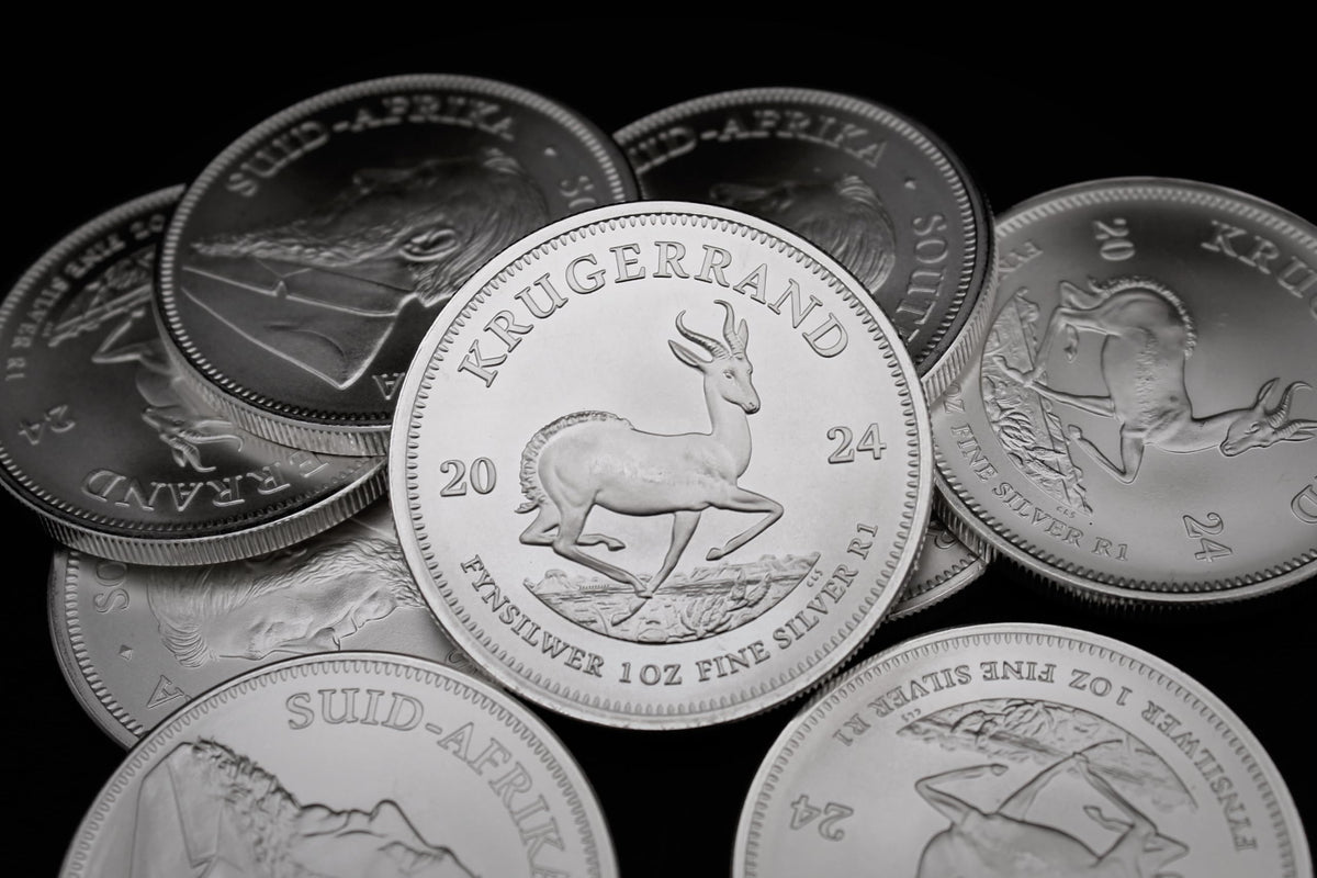 1 oz South African Silver Krugerrand Coin C75294