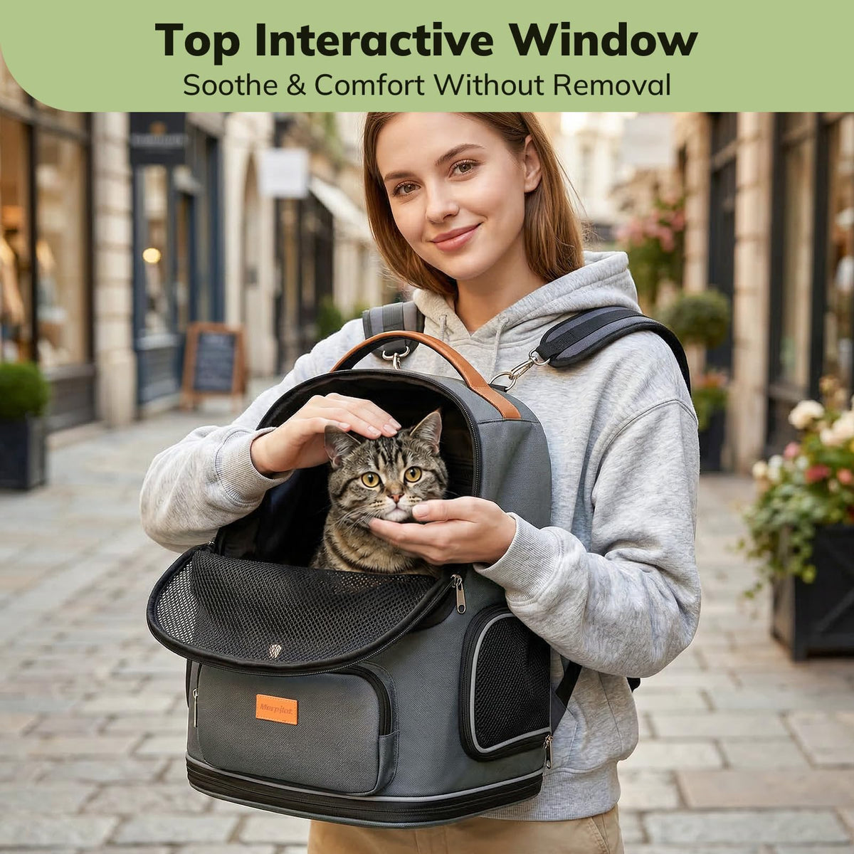 Expandable Cat Carrier Backpack Z2739