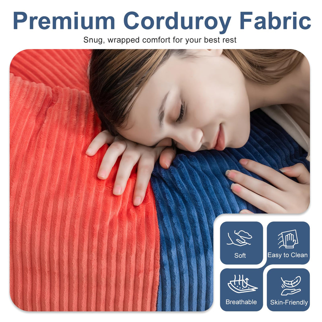 Shredded Foam Bean Bag Chair with Arms V637