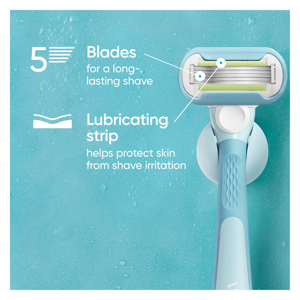 Women's 3 Blade Razor Refills, 4 Count D9461