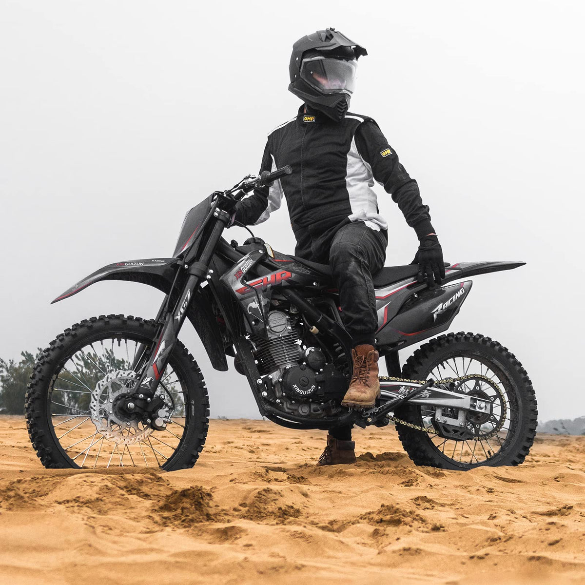 Dual Sport Adventure Motorcycle Helmet with Pinlock Visor K148147