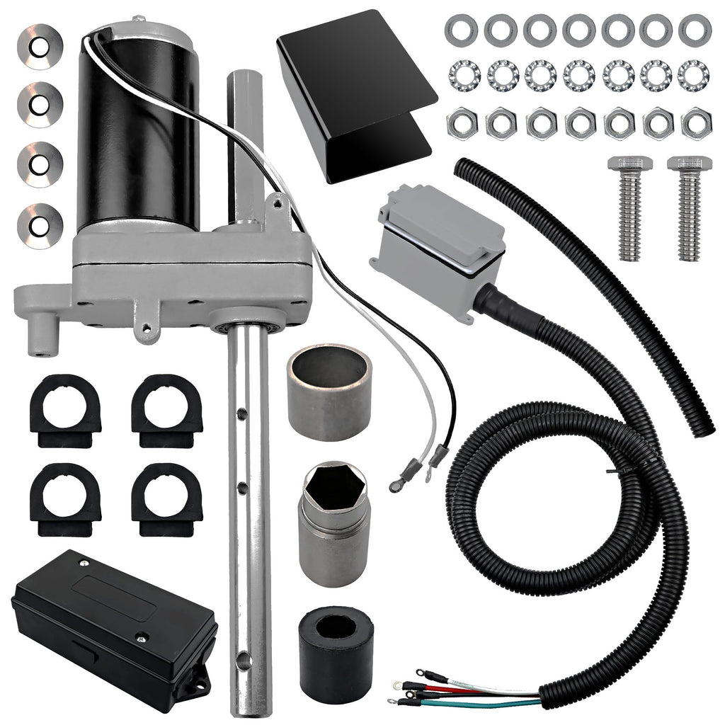 Electric Powered Trailer Jack Kit 12,000 lbs 12V M814002