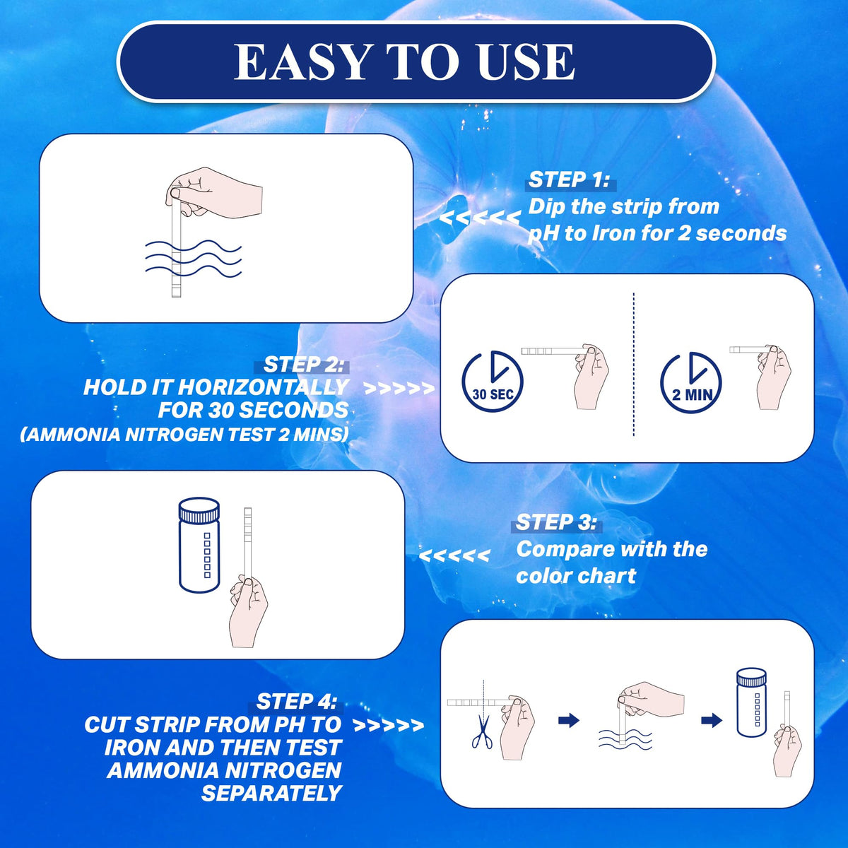 Aquarium Water Test Kit 9-in-1 L9067