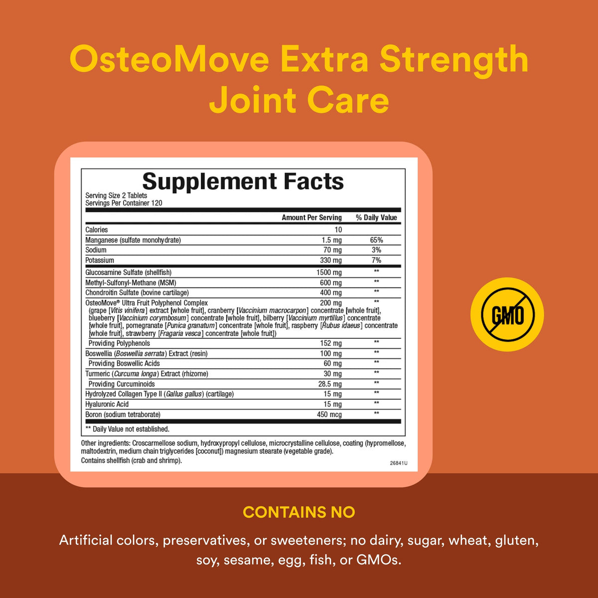 OsteoMove Extra Strength Joint Care 240 Tabs V718