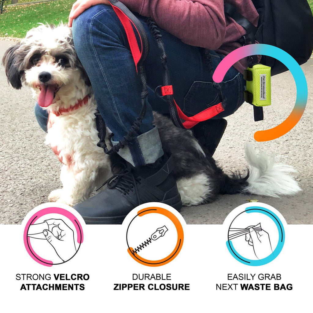 Hands Free Dog Leash and Poop Bag Dispenser K149515