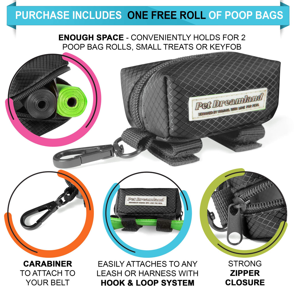 Hands Free Dog Leash and Poop Bag Dispenser K149515